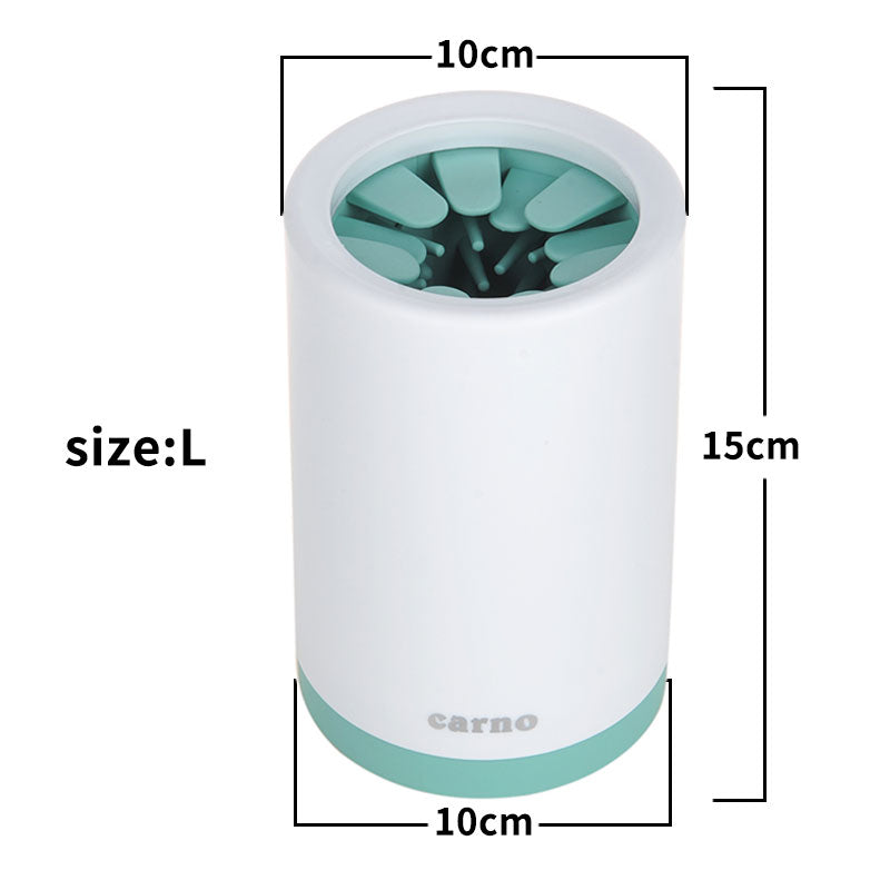MudPaws paw cleaner cup — size and color options